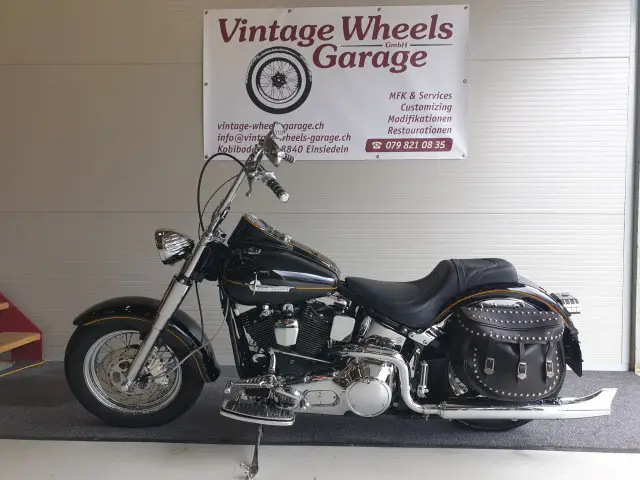 harley-davidson flstf 1340 softail fat boy