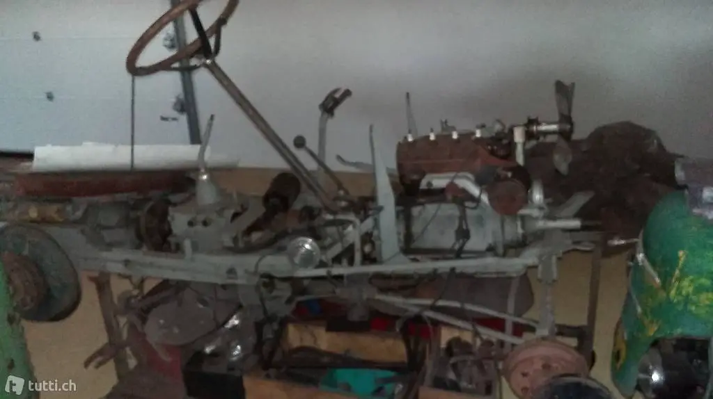 Oldtimer Autotraktor ROSENGART ca. 1932 zum Restaurieren