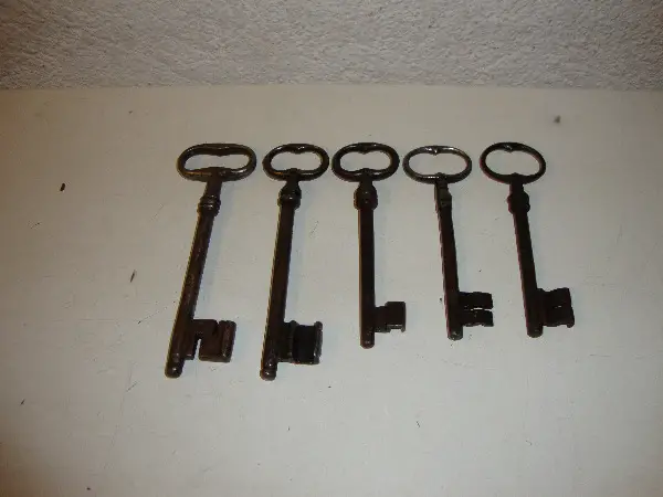 Lot alte Schlüssel 5 Stück