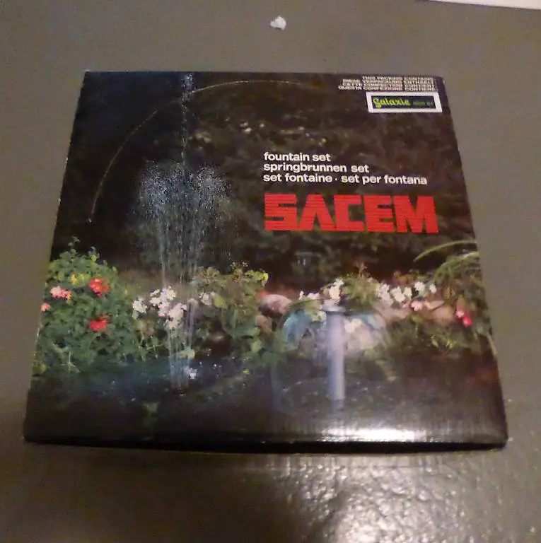 Springbrunnen Set Sacem Galaxie 1000 SF