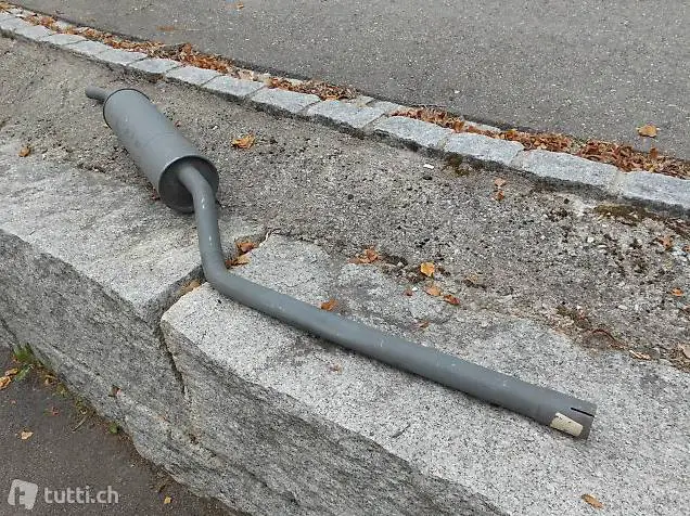  originaler Auspufftopf hinten VW K70 Oldtimer