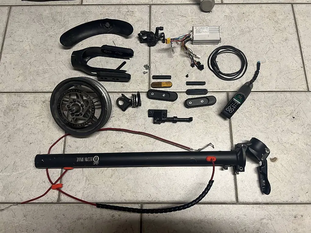 ocean drive e9 pro e-scooter defekt