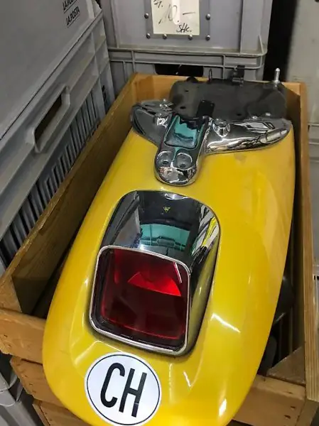 Harley Davidson, Schutzblech mit Unterblech