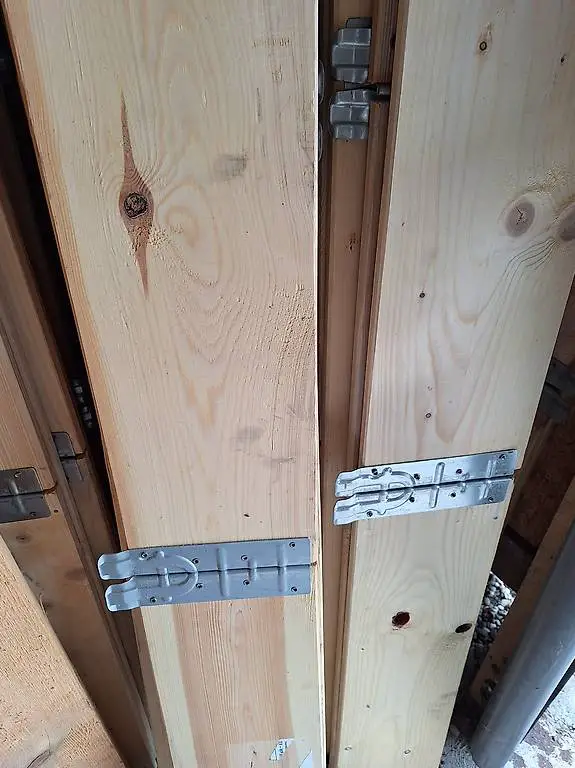 Palettenrahmen Faltrahmen Hochbeet Astlöcher