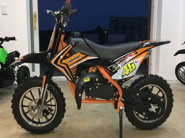  starker Pocket Bike 2Takt 49ccm Benziner, Dirt Bike