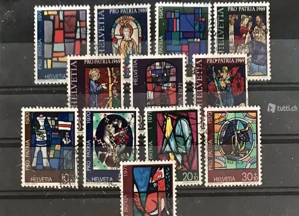 Francobolli Svizzeri 20 fr