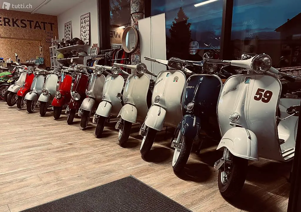 Vespa Verschiedene Modelle