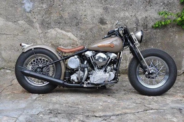 harley-davidson knucklehead bobber