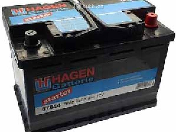  Batterie 12V/78Ah/680A LxBxH 278x175x190mm/B13/S:0
