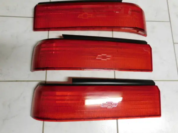 Chevrolet Corsica Heckleuchten Blenden NEU Jg. 1987 - 1991