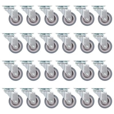 vidaXL Lenkrollen 24 Stk. 50 mmSKU:143435