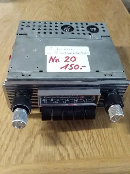 Oldtimer Autoradio Autovox