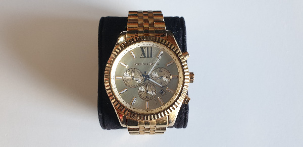 Michael Kors Armbanduhr Lexington im Goldton