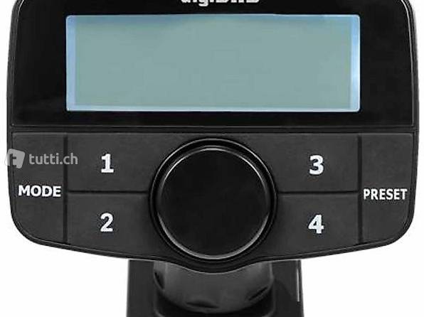  DAB+ Empfänger "ZÜRICH" 4 Senderspeicher BT, TA, S/F 12V