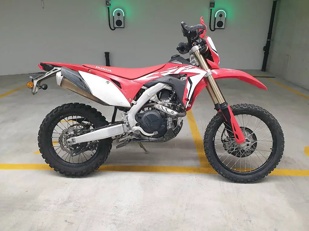 Honda CRF 450 L, Strassenzulassung