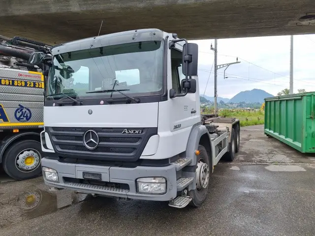 MERCEDES-BENZ, Axor 2633, Abrollkipper (Haken)