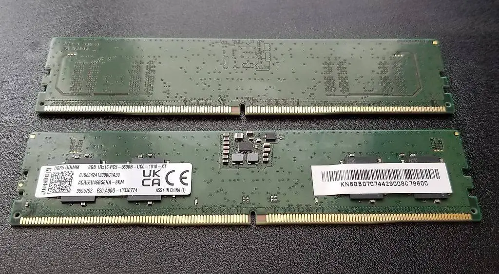 kingston ddr5 ram 2x 8 gb