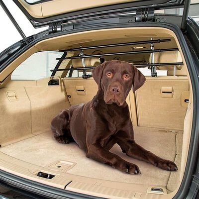  vidaXL Ferplast Auto-Hundegitter mit an Kopfstützen Schwarz