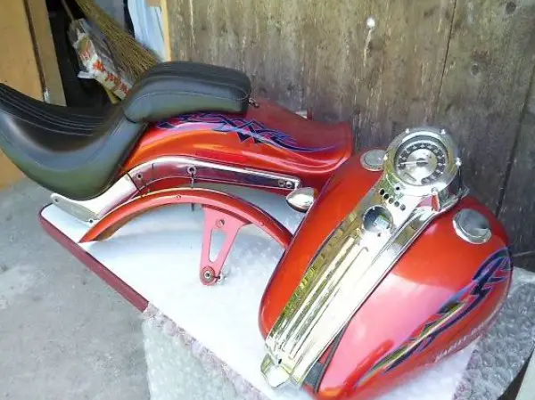 Harley Lacksatz von einem 06 Modell