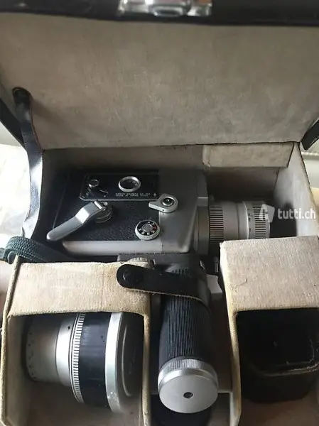 Canon cine zoom 512 Vintage mit Betriebsanleitung