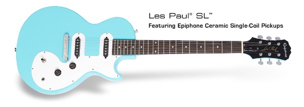 EPiPhone elektrische Gitarre Blue Ocean Neu