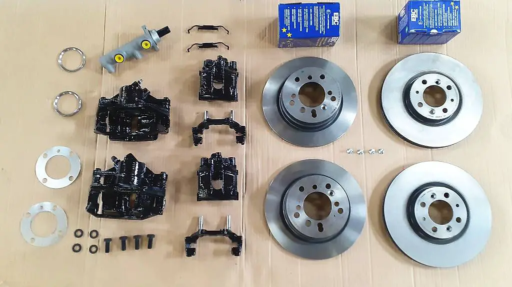 BMW E30 grosse Bremsen 284/274mm Set kompl.