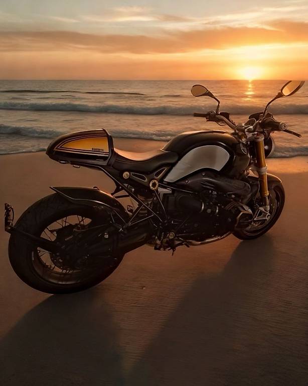 BMW RnineT (ILMBERGER-Carbon) Spezialumbau