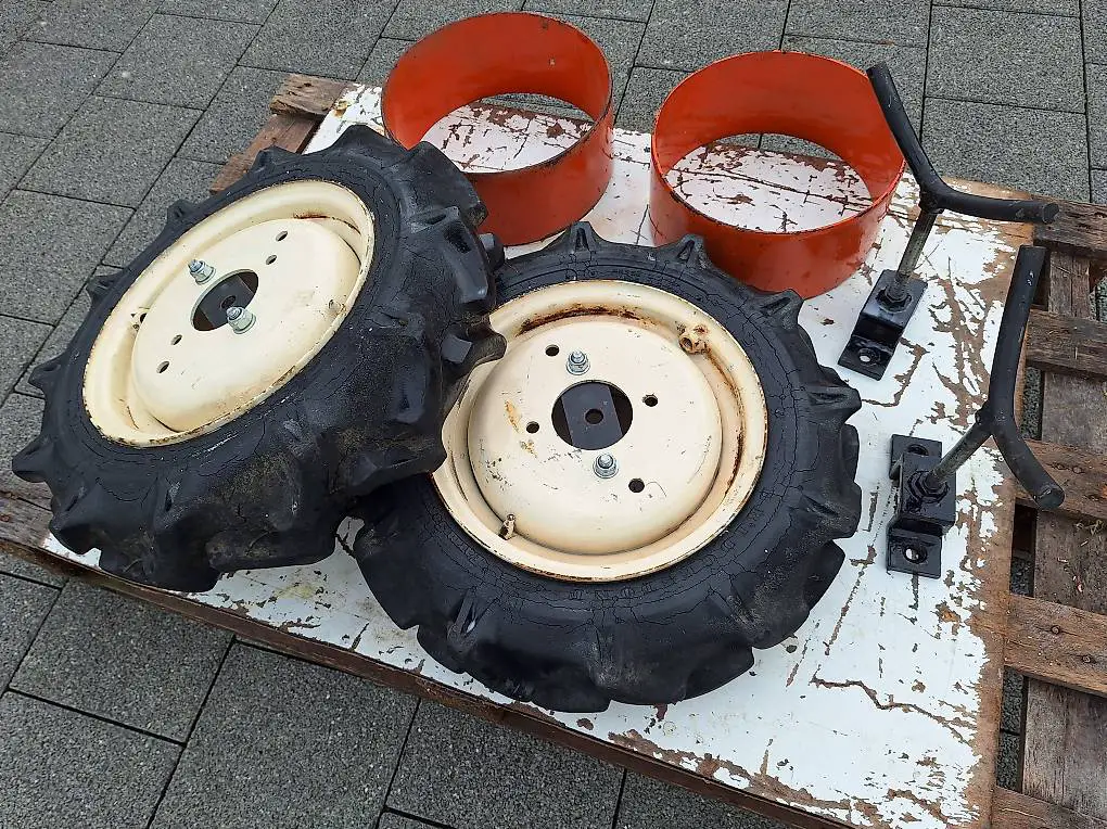 BUCHER Motormäher Dop. RAD 5X12 MIT Schnellverschluss