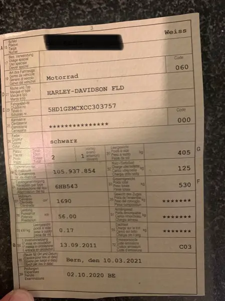 Harley Davidson Switchback FLD