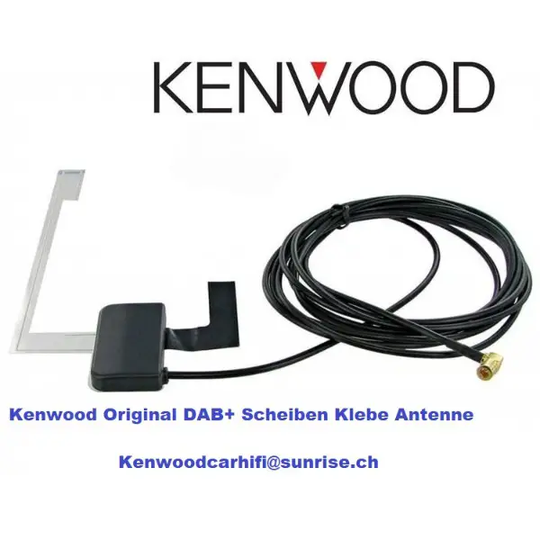 Kenwood - Orig - DAB + Klebe Antenne The Best Kenwood