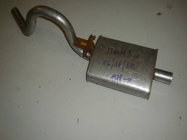 Auspuff Mitteltopf OPEL Manta B 1.6 1.8 1.9 2.0 Oldtimer