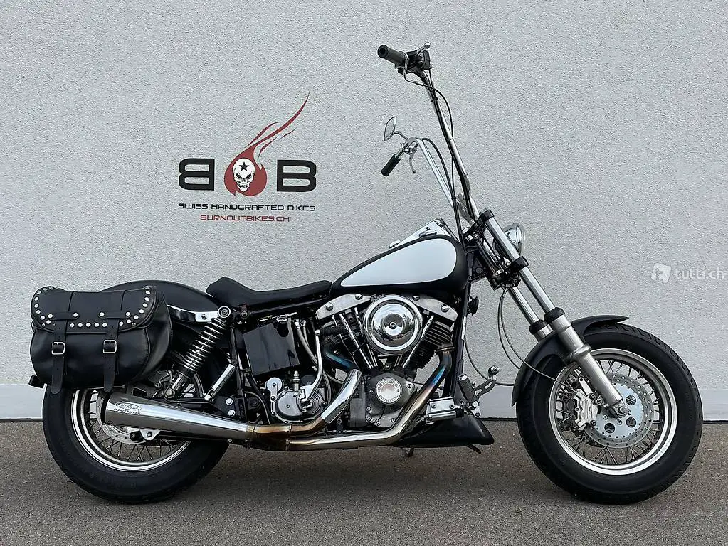  harley davidson shovelhead fxe chopper style