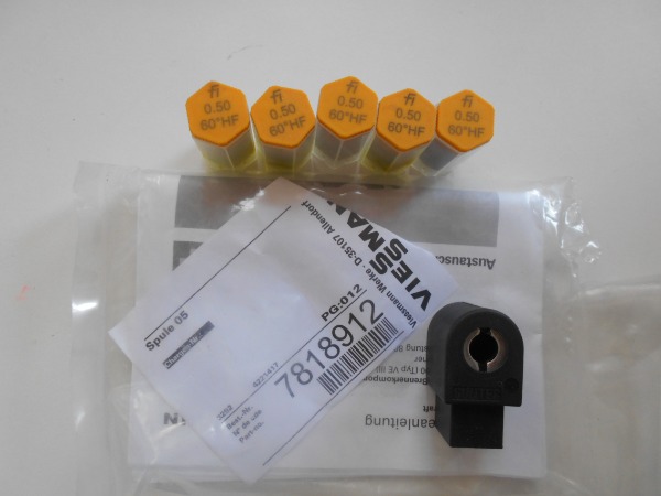 Oelbrenner Düsen und Magnetventil