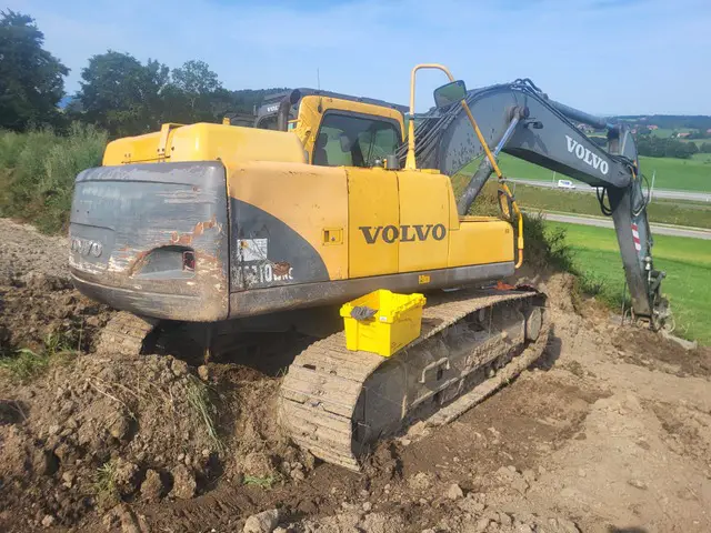 volvo, ec210bnc, bagger