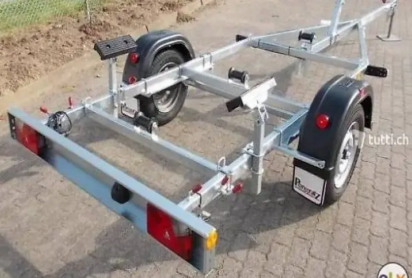 Bootanhänger, Bootsanhänger, Pongratz, PBA 750 U, Wenk