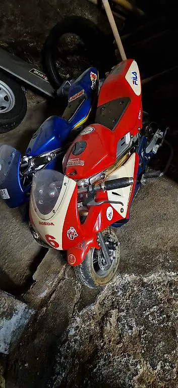 Lot de 2 pocket bike