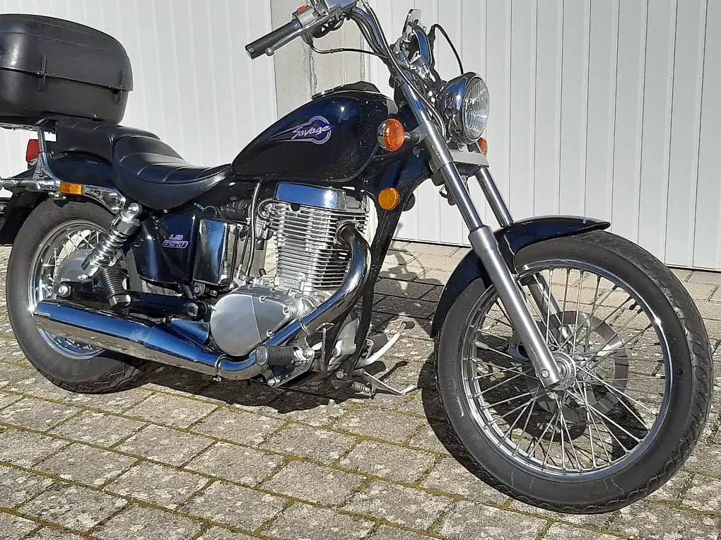 Chopper, wenig gefahren