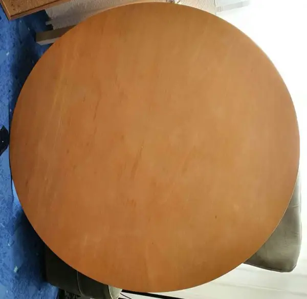 Runde Tischplatte 135cm zum Tisch vergrössern od Form ändern