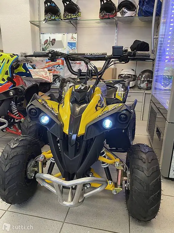  ATV Quad Elektro 1200 Watt gelb