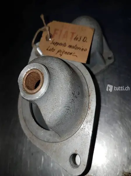 Fiat 103 D supporto motorino avviamento lato pignone