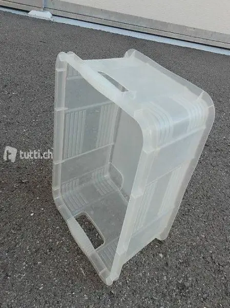 Plastikboxen Format A4 hoch durchsichtig Migrosboxen