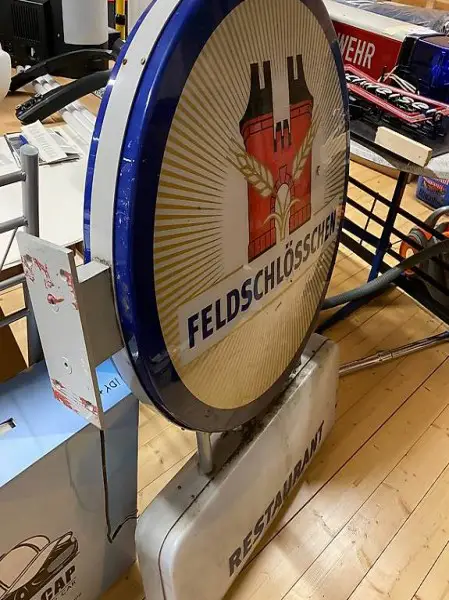 Leuchtreklame Bier leuch Werbung