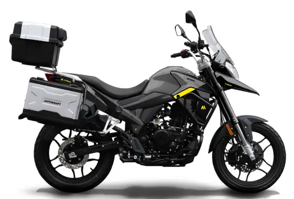 Motron X-Nord 125 weiss/schwarz 3"770.- NEU