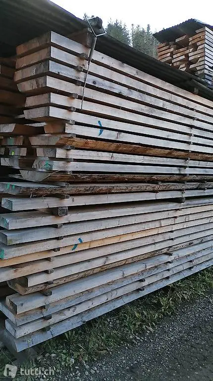  Mondholz Klotzbretter I/II klasse Tanne
