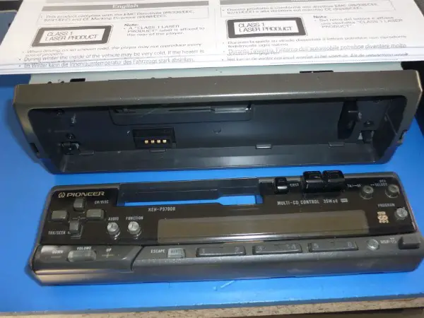 pioneer modell: keh-p24 rds oldy - radio cass