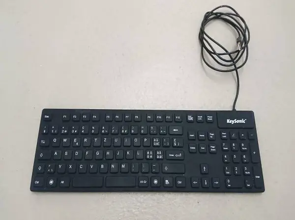 KeySonic KSK-8030 IN Tastatur PC schwarz