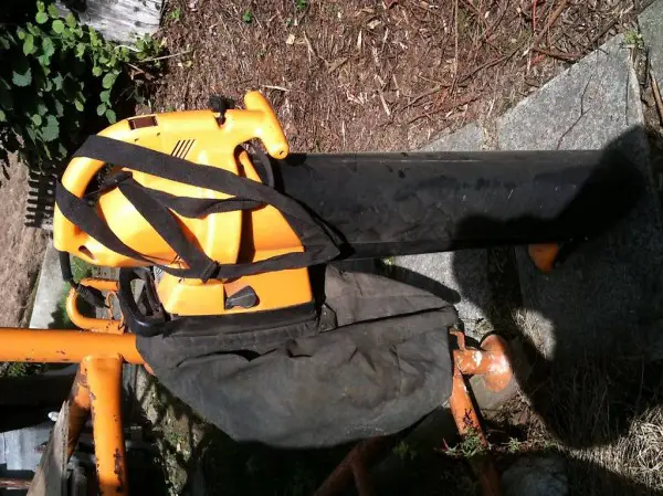 Laub und Rasen Gebläse Sauger