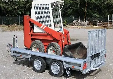 Baumaschinenanhänger Baggeranhänger Hulco 4018/35