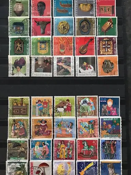 30 .-(francobolli Svizzeri )