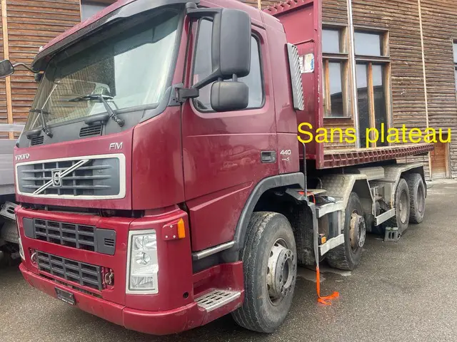 VOLVO, FM-440 8x4R, Absetzkipper